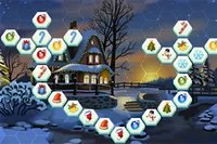 Trò chơi Mahjong Hex Connect cho Giáng Sinh