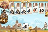 Bay trên khinh khí cầu qua thành phố London cùng chơi bài
