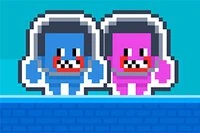 Trong loạt game Hug and Kis, thu thập vàng, né zombies, lấy chìa khóa