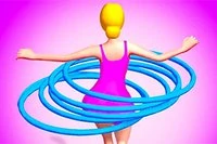 Chọn vòng hula màu sắc đúng và tiếp tục bước đi!