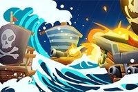 Trở thành cướp biển giỏi nhất trong trò chơi chiến đấu tàu