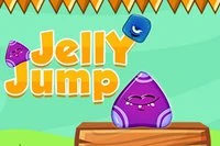 Nhảy cao nhất có thể trong trò chơi Jelly Jump và đừng rơi xuống
