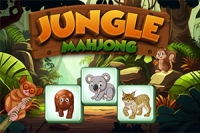 Jungle Mahjong: Trò chơi ghép đôi dựa trên ô.