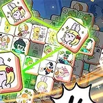 Các khối có hình minh họa nhân vật hoạt hình dễ thương với các hiệu ứng ánh sáng và biểu tượng cảm xúc