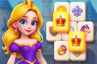 Vào Vương Quốc Hoàng Gia trong Kings & Queens Mahjong!