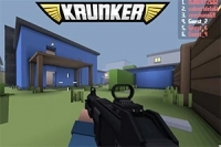 Krunker.io là game web nhiều người chơi trực tuyến 3D dạng pixel.