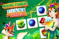 Khu rừng kỳ diệu đầy bí ẩn chờ bạn trong trò chơi Magic Forest Tiles Puzzle