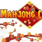 Chi tiết hình ảnh bao gồm tiêu đề Mahjong Chain với họa tiết hoa anh đào trên nền trắng