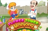 Loại bỏ tất cả gạch Hoa xếp chồng trong trò chơi Tower Mahjong