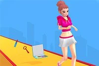 Makeover Run là trò chơi parkour vui nhộn