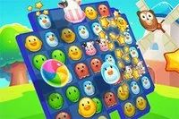 Hoán đổi ô và ghép động vật dễ thương để chúng biến mất