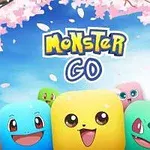 Các nhân vật hoạt hình đầy màu sắc với biểu cảm vui vẻ và nền hoa anh đào