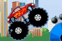 Game lái xe Monster Truck Destroyer cuộn ngang