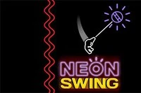Vung nhanh nhất có thể trong game Neon Swing!