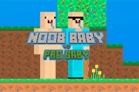 Noob Baby vs Pro Baby là một trò chơi phiêu lưu tuyệt vời dành cho