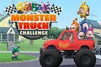 Điều khiển xe tải quái vật Oddbods của bạn để đến cờ