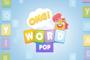Hình ảnh có nền xanh nhạt với các khối chữ màu sắc OMG!