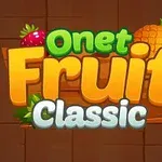 Hình ảnh có chữ Onet Fruit Classic với hình ảnh quả dâu và quả dứa trên nền gỗ