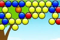Mùa thu hoạch trái cây trong trò bắn bóng Orange Bubbles