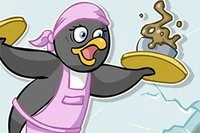 Trong Penguin Diner, hãy sẵn sàng quản lý nhà hàng và phục vụ