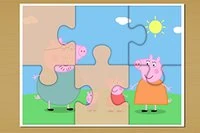 Trò chơi ghép hình Peppa Pig có ba cấp độ khó