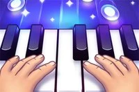 Chơi nhạc với nhiều bài hát khác nhau trong trò chơi piano trực
