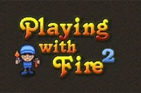 Đánh bại đối thủ trong trò chơi Bomberman Playing With Fire