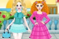 Giúp công chúa trình diễn bộ sưu tập váy búp bê của họ