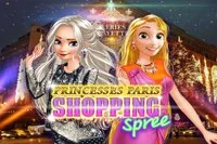 Elsa và Rapunzel đến Paris để mua quần áo, giày dép và phụ