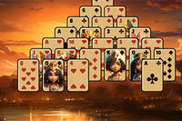 Trò chơi Pyramid Solitaire ở Ai Cập Cổ Đại