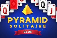 Hãy bước vào thế giới số học trong Pyramid Solitaire Blue!