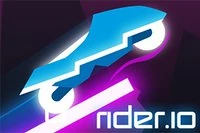 Thách đấu người chơi khác trong Rider.io với những cú nhảy