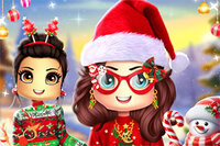 Roblox Christmas Dress Up là trò chơi hóa trang thú vị với chủ đề