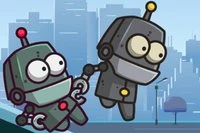 Giúp cả hai robot thoát khỏi các màn chơi