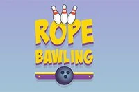 Cắt bóng bowling treo lủng lẳng bằng sợi chỉ trong trò chơi