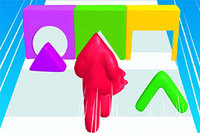 Trò chơi Shape Transform: Blob Racing là một trò chạy thông thường