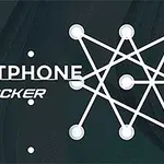 Hình ảnh có chữ Smartphone Cracker và sơ đồ các đường kết nối giữa các điểm tròn màu trắng trên nền tối