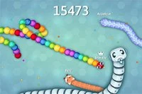 Snake io war kết hợp thẩm mỹ pop mới với cơ chế game rắn cổ