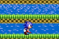 Giúp Sonic chạy xa nhất có thể trong trò chơi Sonic phong cách cổ