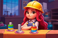 Sẵn sàng phân loại các loại hạt khác nhau trong trò chơi ghép hình này!