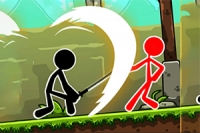 Chế tạo, lên cấp, đấu stickman địch
