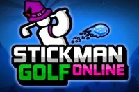 Sân golf trong trò chơi thể thao trực tuyến này thật kỳ quặc