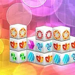 Các khối hình lục giác trắng có các biểu tượng màu sắc khác nhau trên nền màu sắc rực rỡ