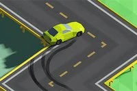 Drift quanh góc và xem bạn có thể lái bao lâu trước khi va chạm