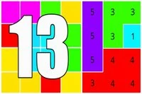 Tạo hộp có tổng là 13