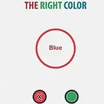 Vòng tròn đỏ với chữ Blue bên trong và hai nút bấm màu đỏ và xanh phía dưới