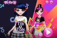 Chào mừng bạn đến với TikTok Girls vs Likee Girls