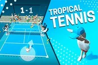 Tropical Tennis là trò chơi thể thao vui nhộn và gây nghiện.