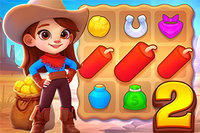 Wild West Match 2 đưa bạn vào thời kỳ Săn Vàng đầy hấp dẫn