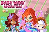 Thử sức đi xa trong Winx Club Baby Adventure